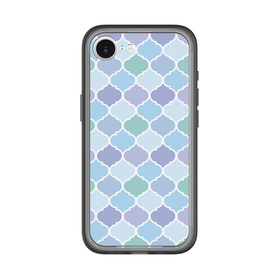スリムプロテクションプレミアムケース［ Moroccan1 color - Blue ］