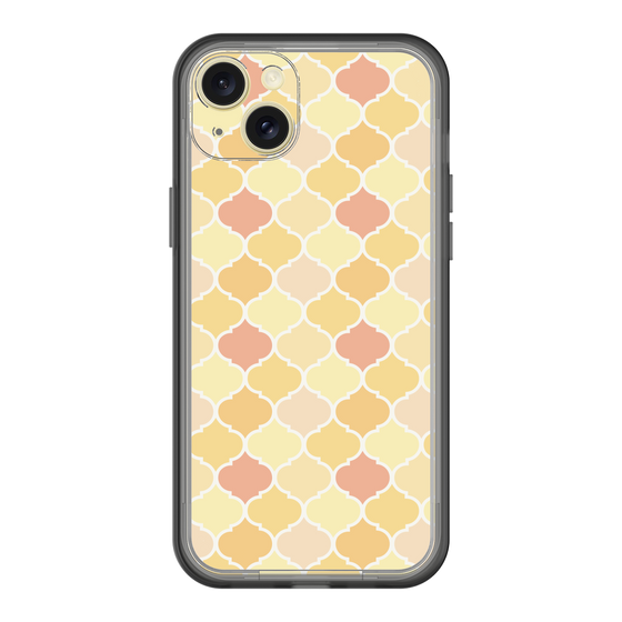 スリムプロテクションプレミアムケース［ Moroccan1 color - Orange ］
