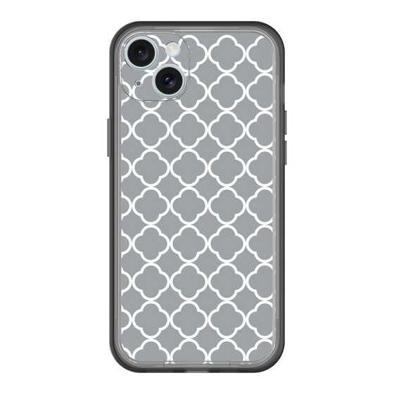 スリムプロテクションプレミアムケース［ Moroccan2 - Gray ］