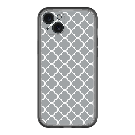 スリムプロテクションプレミアムケース［ Moroccan2 - Gray ］