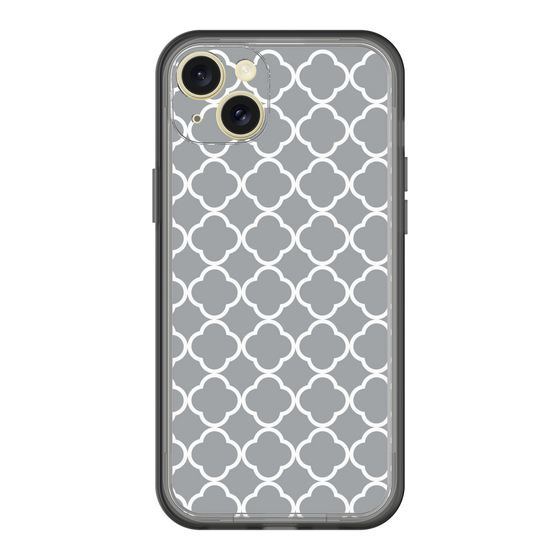 スリムプロテクションプレミアムケース［ Moroccan2 - Gray ］