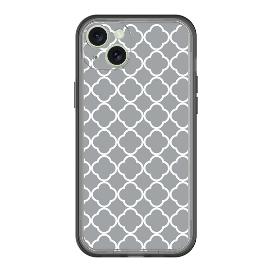 スリムプロテクションプレミアムケース［ Moroccan2 - Gray ］