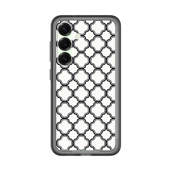 スリムプロテクションプレミアムケース［ Moroccan3 - Black ］