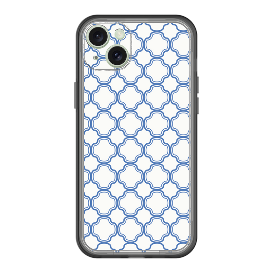 スリムプロテクションプレミアムケース［ Moroccan3 - Blue ］