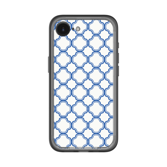 スリムプロテクションプレミアムケース［ Moroccan3 - Blue ］