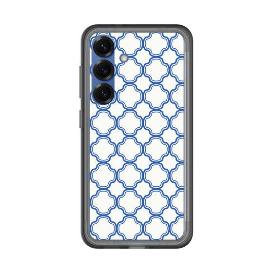 スリムプロテクションプレミアムケース［ Moroccan3 - Blue ］