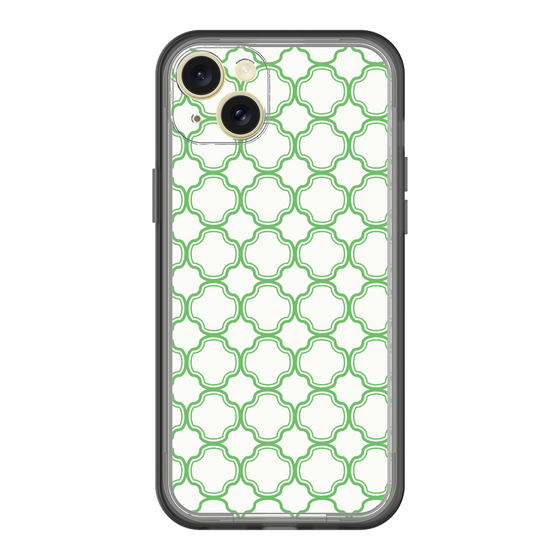 スリムプロテクションプレミアムケース［ Moroccan3 - Green ］