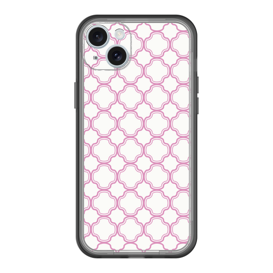 スリムプロテクションプレミアムケース［ Moroccan3 - Pink ］