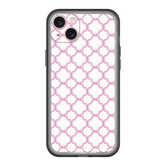 スリムプロテクションプレミアムケース［ Moroccan3 - Pink ］
