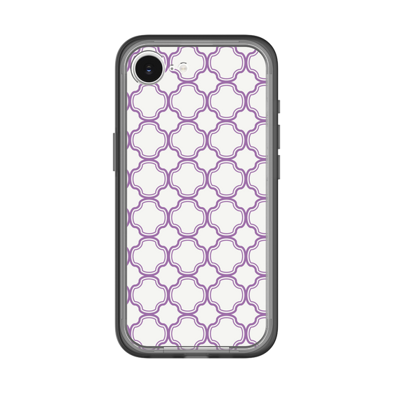 スリムプロテクションプレミアムケース［ Moroccan3 - Purple ］