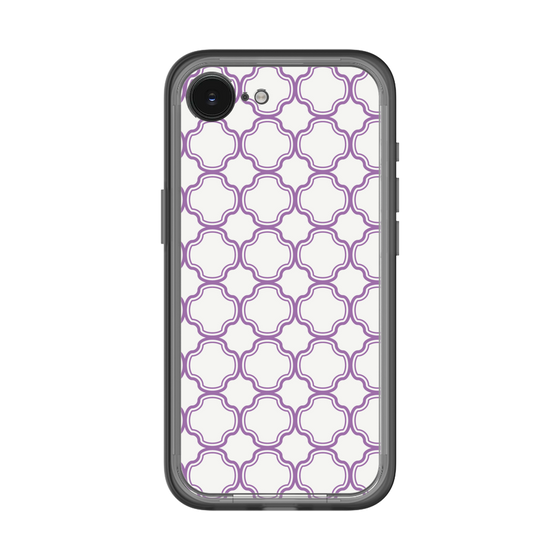 スリムプロテクションプレミアムケース［ Moroccan3 - Purple ］