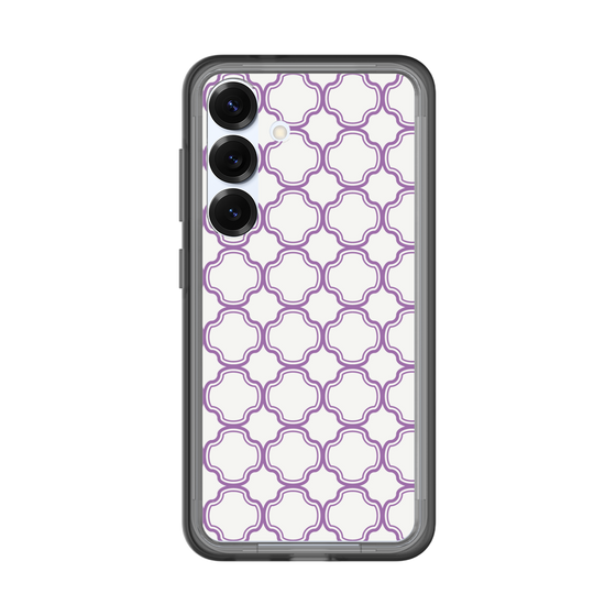 スリムプロテクションプレミアムケース［ Moroccan3 - Purple ］