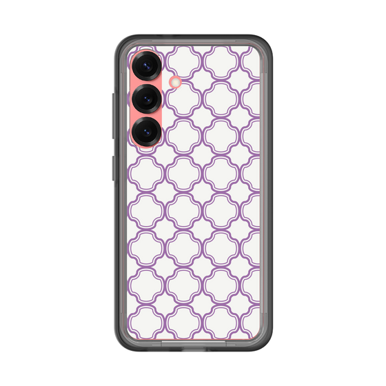 スリムプロテクションプレミアムケース［ Moroccan3 - Purple ］