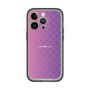 スリムプロテクションプレミアムケース［ CASEPLAY Check - Purple ］