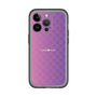 スリムプロテクションプレミアムケース［ CASEPLAY Check - Purple ］