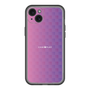 スリムプロテクションプレミアムケース［ CASEPLAY Check - Purple ］
