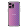 スリムプロテクションプレミアムケース［ CASEPLAY Check - Purple ］