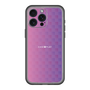 スリムプロテクションプレミアムケース［ CASEPLAY Check - Purple ］