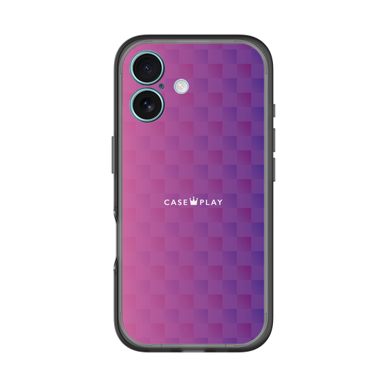 分離ケース［ CASEPLAY Check - Purple ］