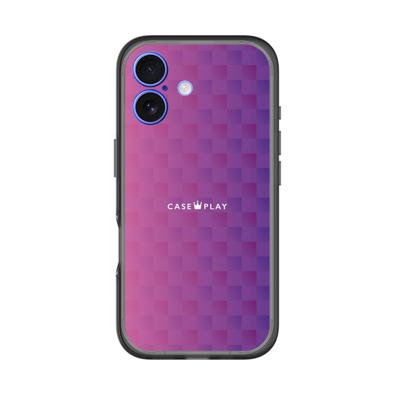 分離ケース［ CASEPLAY Check - Purple ］