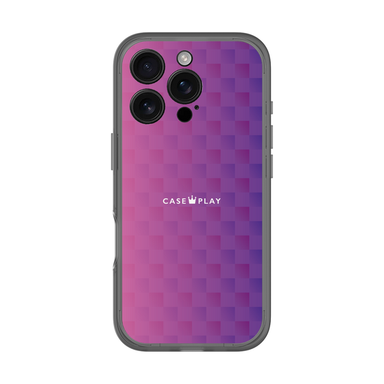 分離ケース［ CASEPLAY Check - Purple ］