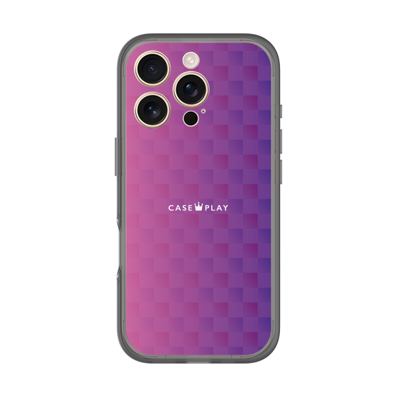 分離ケース［ CASEPLAY Check - Purple ］