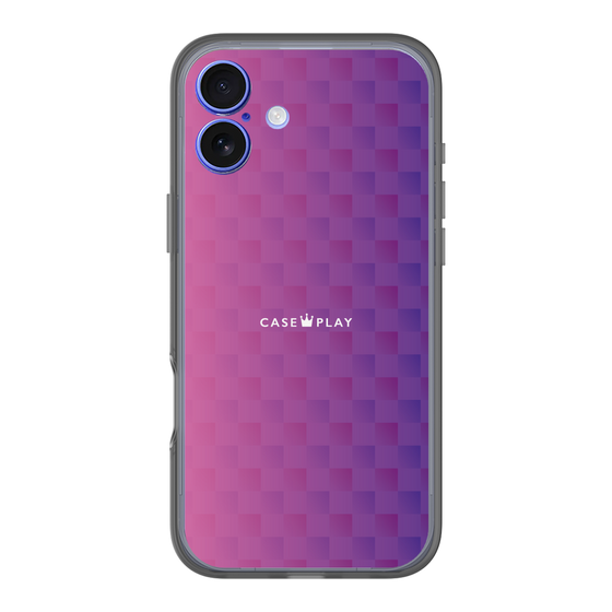 分離ケース［ CASEPLAY Check - Purple ］