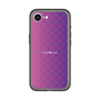 スリムプロテクションプレミアムケース［ CASEPLAY Check - Purple ］
