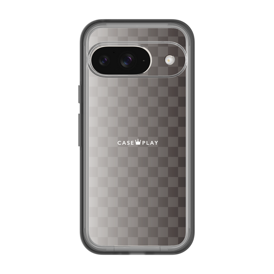 スリムプロテクションプレミアムケース［ CASEPLAY Check - Black ］