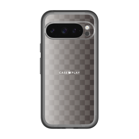 スリムプロテクションプレミアムケース［ CASEPLAY Check - Black ］