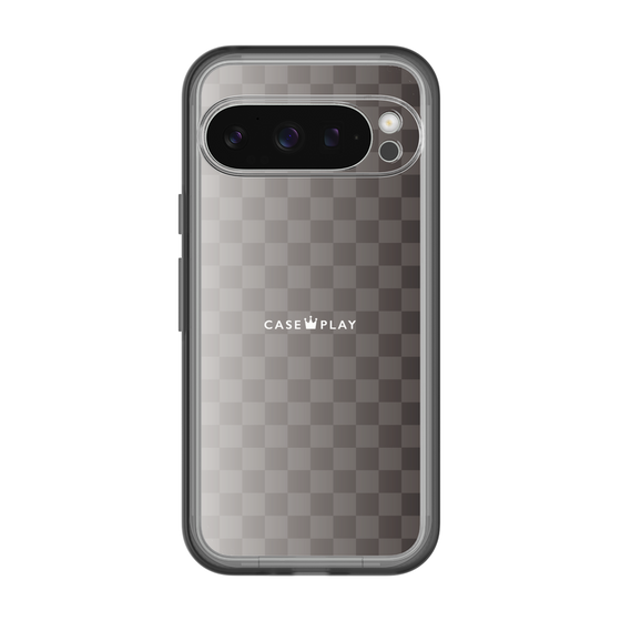 スリムプロテクションプレミアムケース［ CASEPLAY Check - Black ］