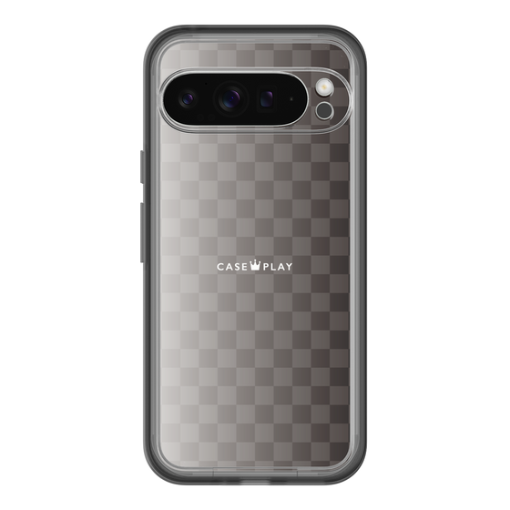 スリムプロテクションプレミアムケース［ CASEPLAY Check - Black ］