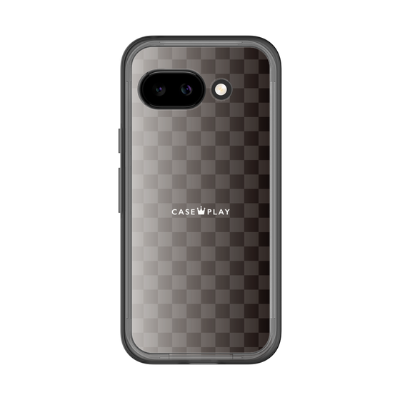スリムプロテクションプレミアムケース［ CASEPLAY Check - Black ］