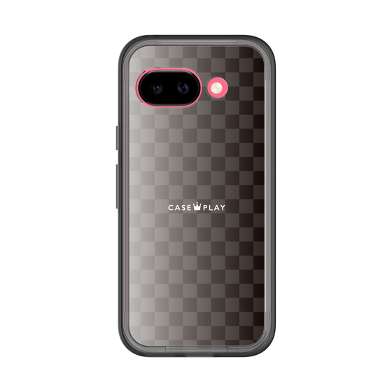 スリムプロテクションプレミアムケース［ CASEPLAY Check - Black ］