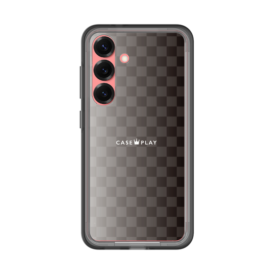 スリムプロテクションプレミアムケース［ CASEPLAY Check - Black ］