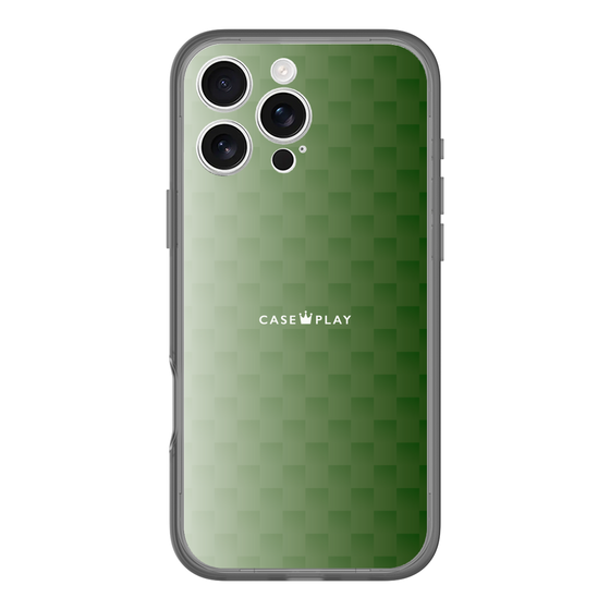 スリムプロテクションプレミアムケース［ CASEPLAY Check - Green ］