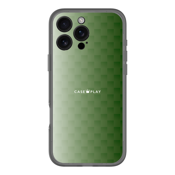 スリムプロテクションプレミアムケース［ CASEPLAY Check - Green ］