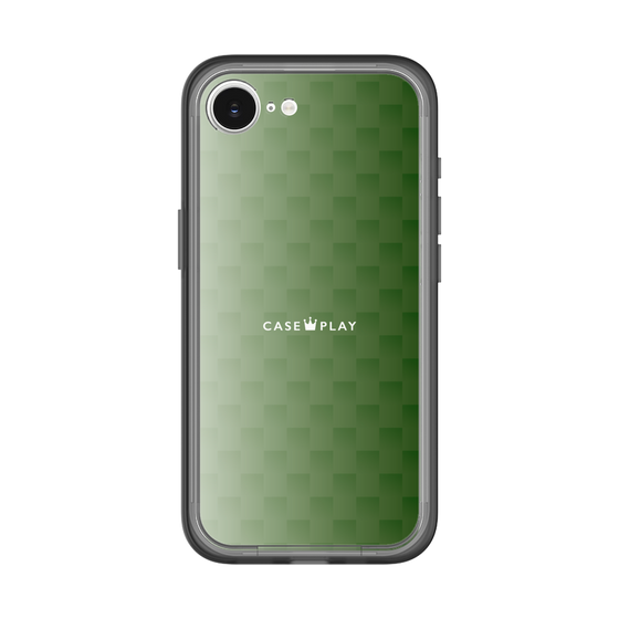 スリムプロテクションプレミアムケース［ CASEPLAY Check - Green ］