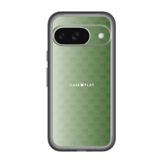 スリムプロテクションプレミアムケース［ CASEPLAY Check - Green ］