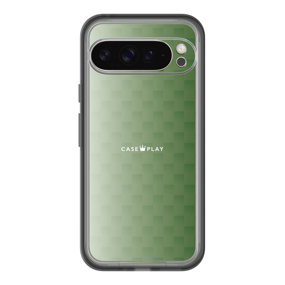 スリムプロテクションプレミアムケース［ CASEPLAY Check - Green ］