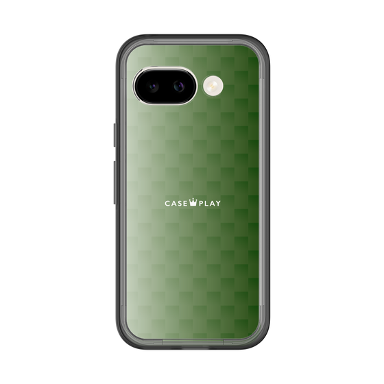 スリムプロテクションプレミアムケース［ CASEPLAY Check - Green ］