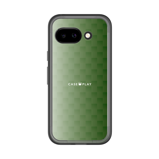 スリムプロテクションプレミアムケース［ CASEPLAY Check - Green ］