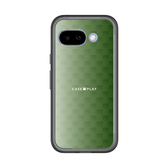 スリムプロテクションプレミアムケース［ CASEPLAY Check - Green ］