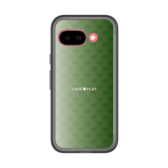 スリムプロテクションプレミアムケース［ CASEPLAY Check - Green ］