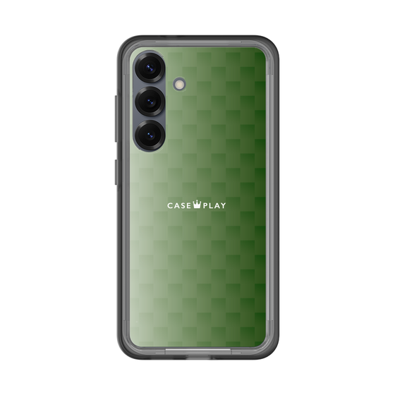 スリムプロテクションプレミアムケース［ CASEPLAY Check - Green ］