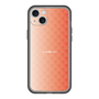 スリムプロテクションプレミアムケース［ CASEPLAY Check - Orange ］