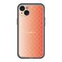 スリムプロテクションプレミアムケース［ CASEPLAY Check - Orange ］