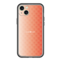 スリムプロテクションプレミアムケース［ CASEPLAY Check - Orange ］
