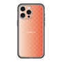 スリムプロテクションプレミアムケース［ CASEPLAY Check - Orange ］