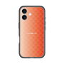 スリムプロテクションプレミアムケース［ CASEPLAY Check - Orange ］